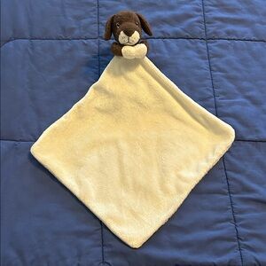 Bobo Buddies Brown Dog Lovey Security Blanket